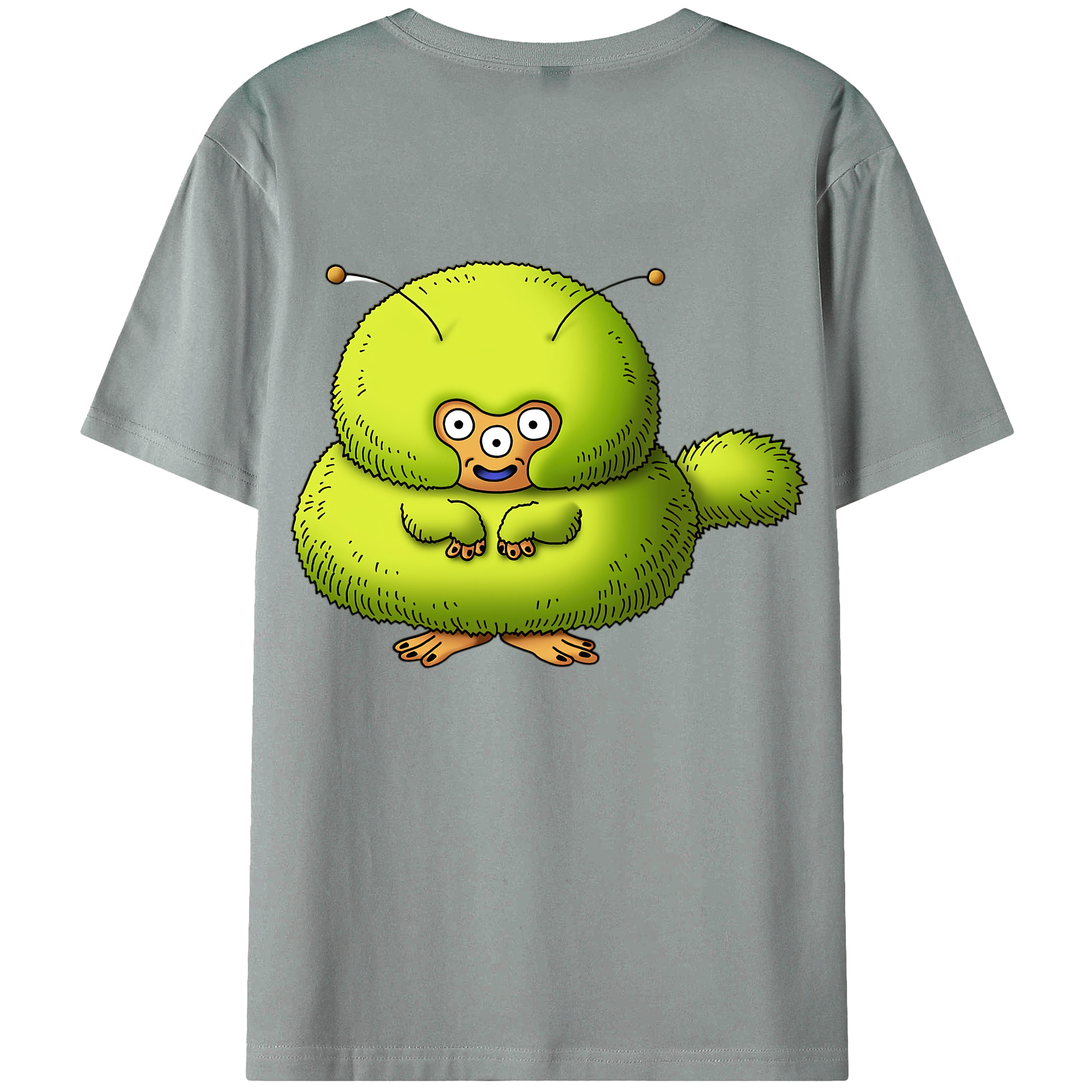 （画像用） ドラゴンクエスト Doragon Kuesuto Dragon Quest 綿100％ メンズ半袖Tシャツ（バックプリント） 通気性